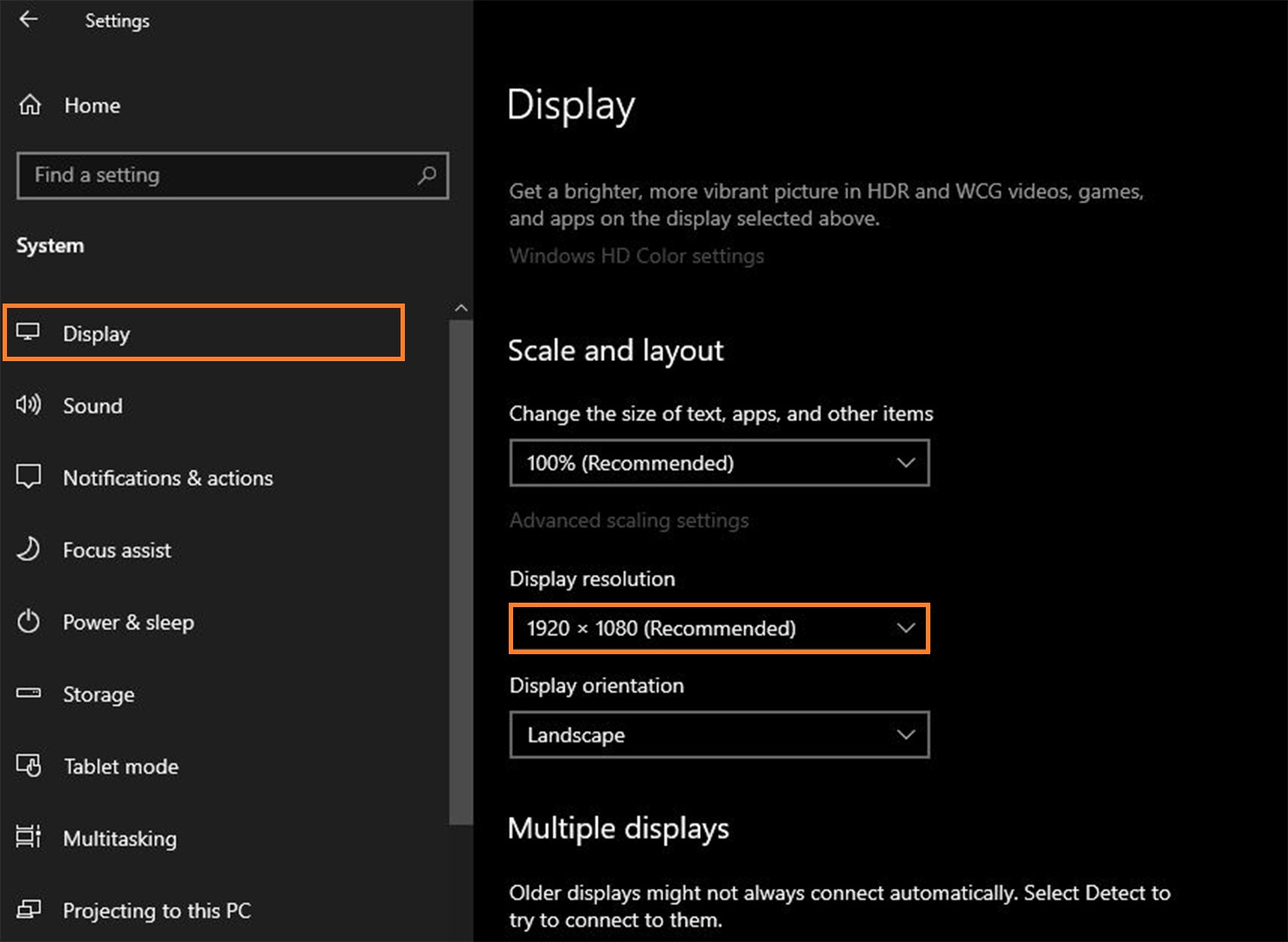 How to fix the resolution on Windows 10 - EaseeHelp - Blog