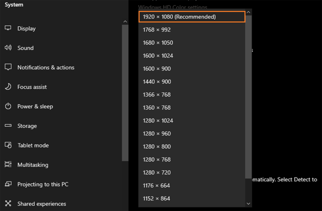 How to fix the resolution on Windows 10 - EaseeHelp - Blog