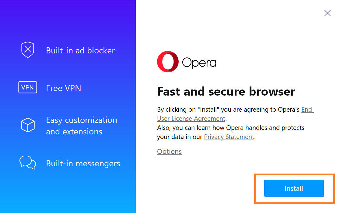 instal the new for android Opera 101.0.4843.58