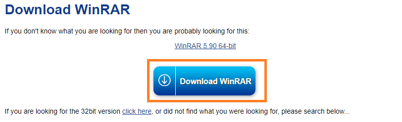 how to make chrome download using winrar