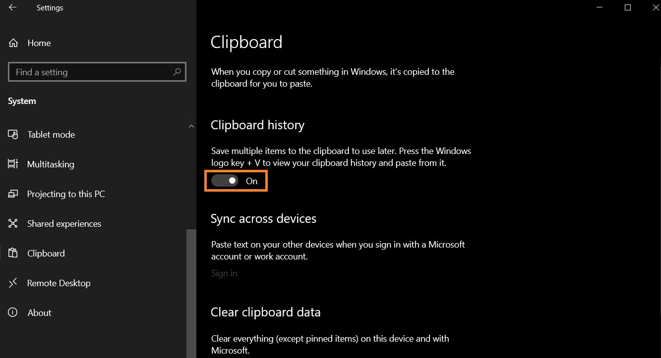 clipboard master windows 10