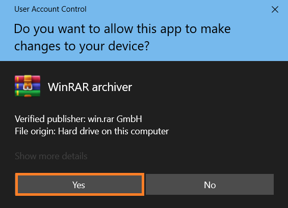 download rar windows 10